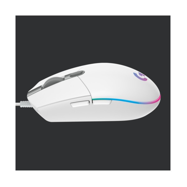 Mouse Logitech G G203 Lightsync - Weiß (910-005797)