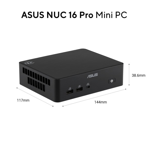 Asus NUC 16 PRO RNUC16GDKS76C4N2 Ultra X7 358H Grand Canyon (inklusive Gema) L10