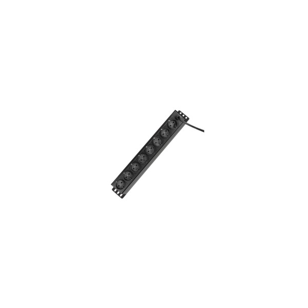 LogiLink Steckdosenleiste 8-fach (CEE7/7) PDU Steckdosenleiste Rack PDU8D01