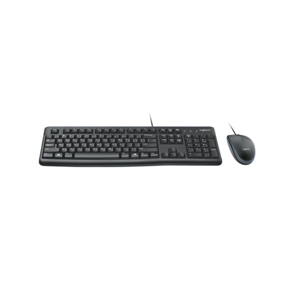 Keyboard & Mouse Logitech Wired Combo MK120 black (US) (920-002563)