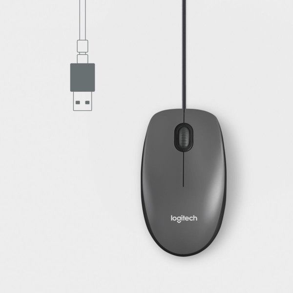 Mouse Logitech M100 (910-006652) rechts- und linkshändig