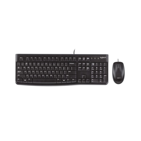 Keyboard & Mouse Logitech Wired Combo MK120 black (US) (920-002563)