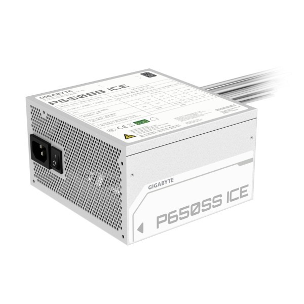 PC- Netzteil Gigabyte P650SS ICE 650W GP-P650SS White