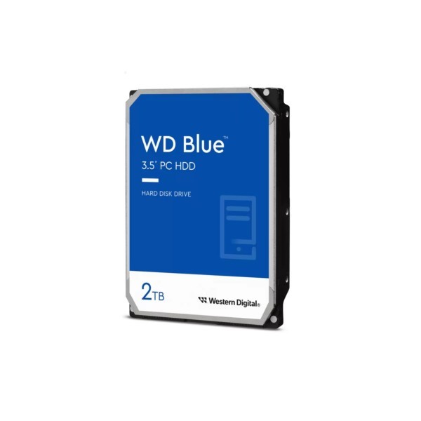 HDD WD Blue WD20EARZ 2TB - 5400 RPM - SATA III  64MB (D)