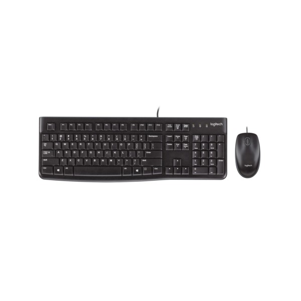 Keyboard & Mouse Logitech Wired Combo MK120 black (US) (920-002563)