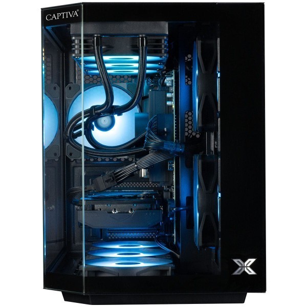 Captiva PC Highend Gaming I10-2934 (Ultra 7 270K Plus/RTX5070 Ti 16GB GDDR7/SSD 2TB/64GB/WLAN/w/o OS)