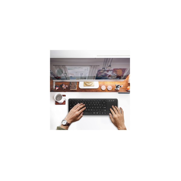 Keyboard & Touchpad Logilink wireless black (ID0188)