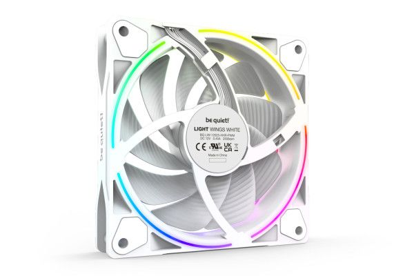 PC- Gehäuselüfter Be Quiet Light Wings 120mm PWM high-speed Triple Pack White (BL101)