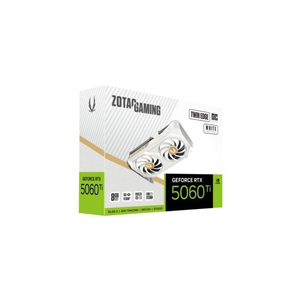 VGA ZOTAC GeForce® RTX 5060 TI 8GB Twin Edge OC White