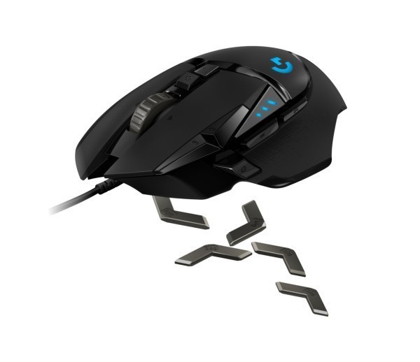 Mouse Logitech G502 Hero wired black (910-005470)