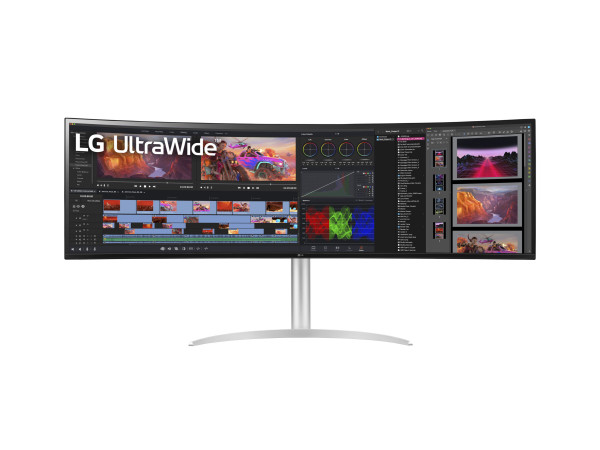 TFT LG UltraWide 49WQ95C-W 124.46 cm (49") LED,2xHDMI,DisplayPort,USB-C,SP, Curved