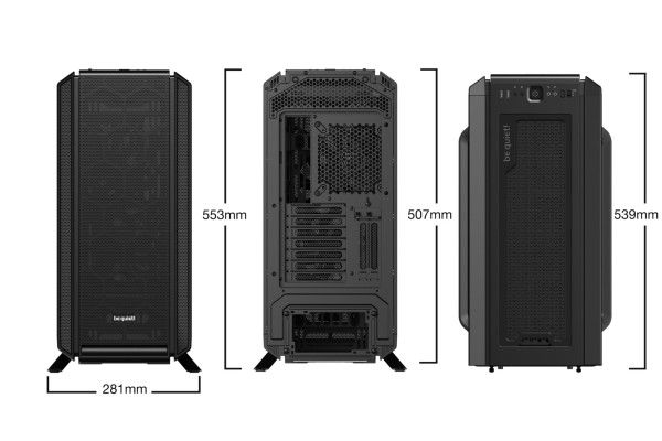 PC- Gehäuse BeQuiet Silent Base 802 - Schwarz