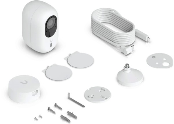 UbiQuiti Instant UVC-G6-INS-W IP-Sicherheitskamera, Innen & Außen, Kabellos (1 Jahr Garantie)