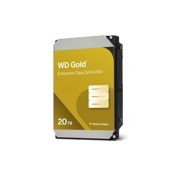 HDD WD Gold WD203KRYZ 20TB/600/72 Sata III 512MB (D)