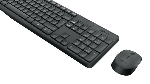 B-Keyboard & Mouse Logitech MK235 (US) (920-007931) - kabellos
