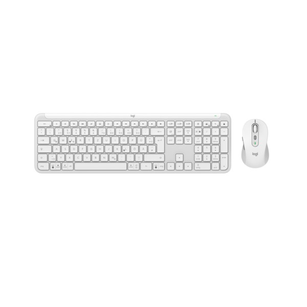 B-Keyboard & Mouse Logitech Wireless Combo MK950 slim white (DE) (920-012484)