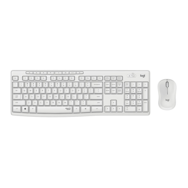 B-Keyboard & Mouse Logitech Wireless Combo MK295 white (DE) (920-009819)