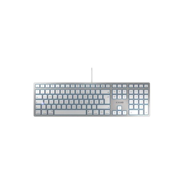 Keyboard Cherry KC 6000 FOR MAC slim silber (JK-1610DE-1)