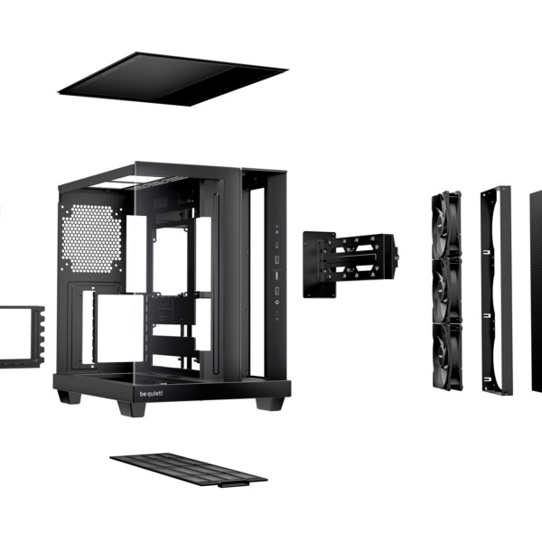 PC- Gehäuse BeQuiet Light Base 500 schwarz