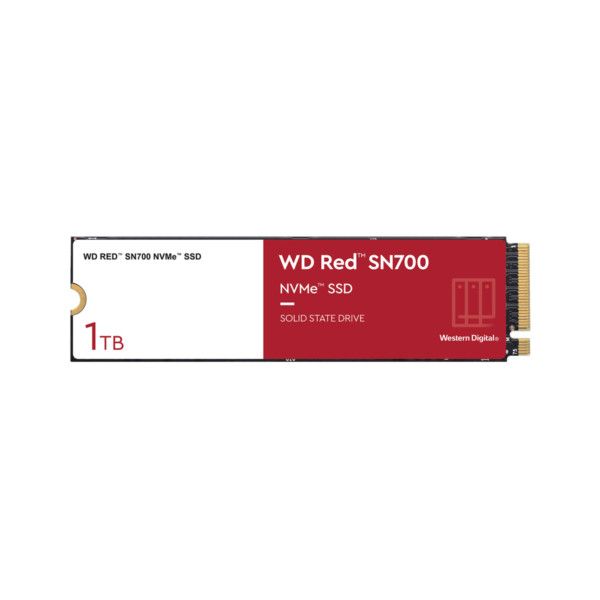 SSD WD RED SN700 1TB NAS NVME M.2 PCIe WDS100T1R0C PCIe 3.0 x4