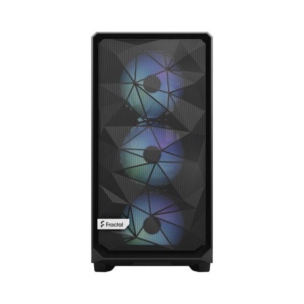 PC- Gehäuse Fractal Meshify 2 Lite RGB TG Tint - schwarz