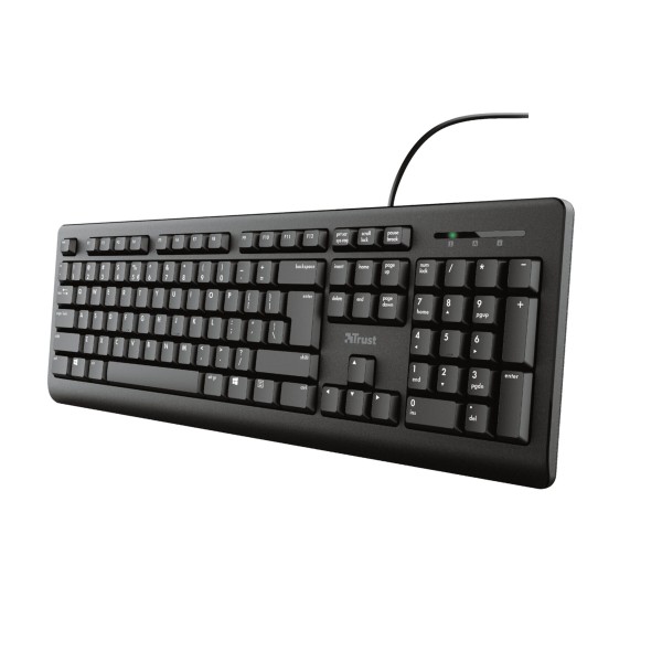 Keyboard Trust TK-150 DE schwarz 23983