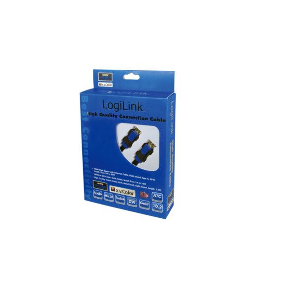 Kabel Logilink HDMI mit Ethernet - 1m