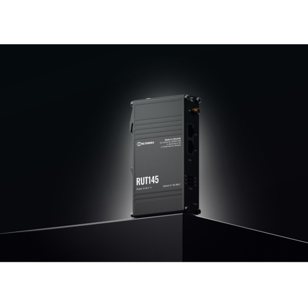 Teltonika RUT145 Wireless Router - an DIN-Schiene
