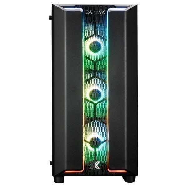 Captiva PC Advanced Gaming R94-030 (Ryzen 7 5700X/RTX5060 8GB GDDR7/SSD 1TB/32GB/WLAN/w/o OS)