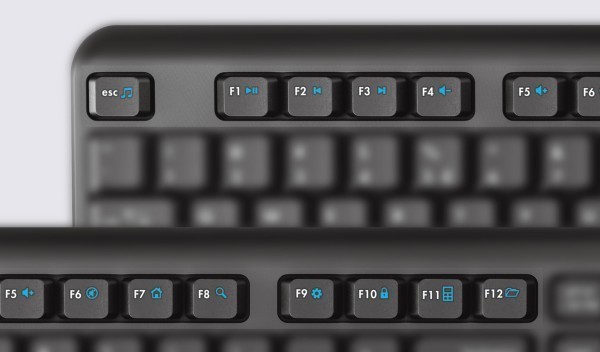 Keyboard Trust TK-350 DE schwarz 24415
