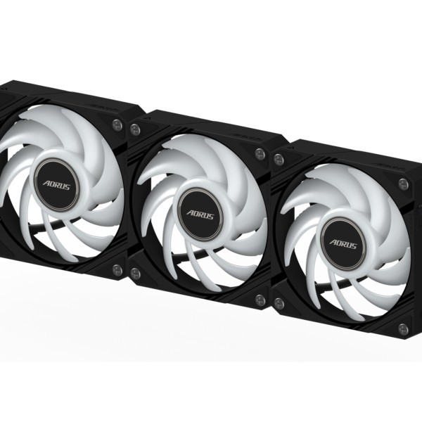PC-Gehäuseöüfter Gigabyte AORUS 120mm schwarz GP-ECFAN1203