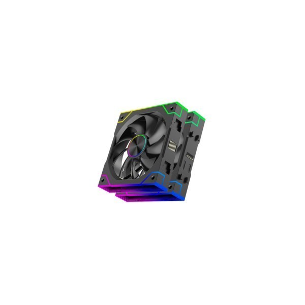 PC-Gehäuselüfter XILENCE ARGB Case fan 120 mm,120mm-PWM-ARGB XF072 XPF360.ARGB