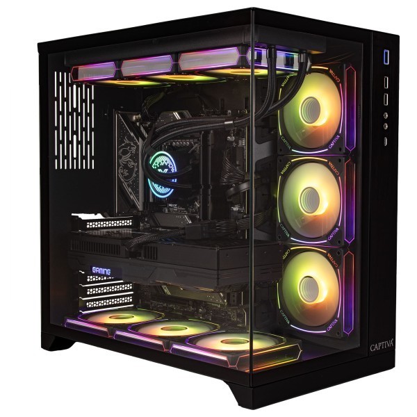 Captiva PC Entry Gaming I10-1674 (i5-14600KF/ARC B580 12GB GDDR6/SSD 1TB/16GB/WLAN/Windows 11 Home 64-bit)