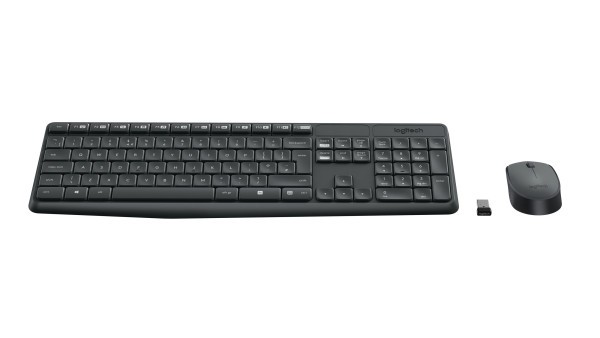 B-Keyboard & Mouse Logitech MK235 (US) (920-007931) - kabellos
