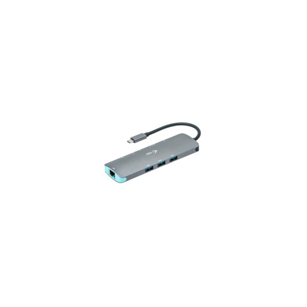 i-tec USB-C Docking Station C31NANODOCKLANPD 4K