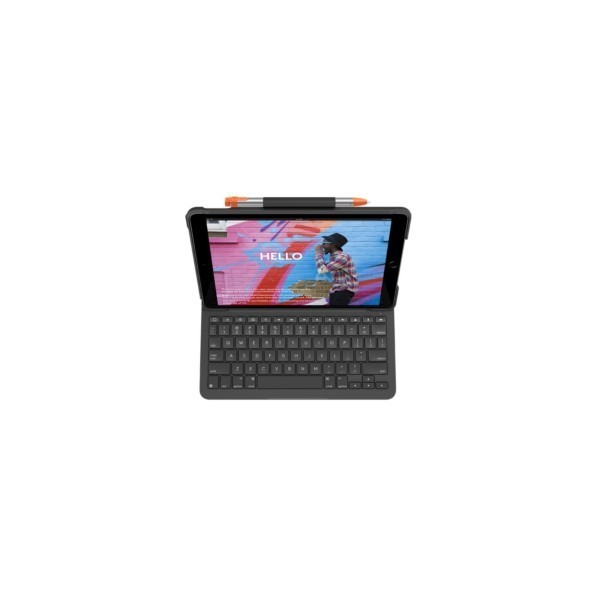 B-Keyboard Logitech Slim Folio gray (DE) (920-009474)