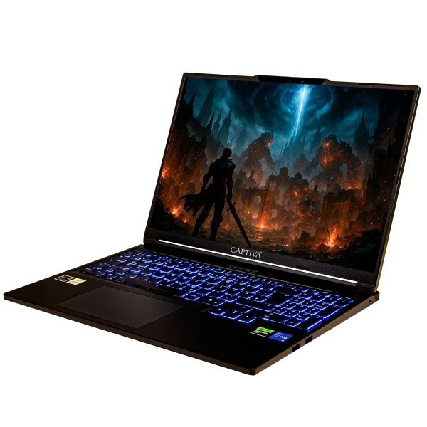 Captiva Notebook Highend Gaming I10-1697CH (16.0"/i7-14650HX/RTX5070 8GB/SSD 1TB/32GB/WLAN/BT/Win 11 Home)
