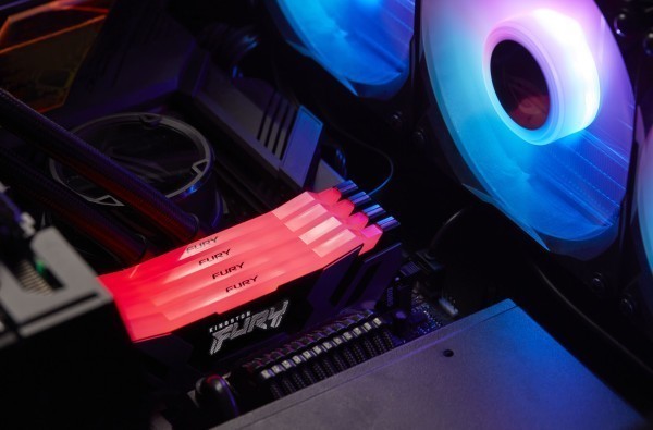 DDR5 32GB KIT 2x16GB PC 6400 Kingston Fury Renegade RGB KF564C32RSAK2-32