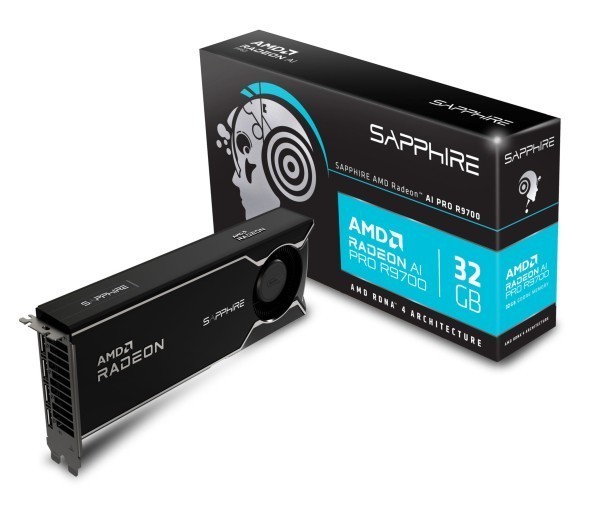 VGA SAPPHIRE AMD RADEON AI PRO R9700 LITE 32GB