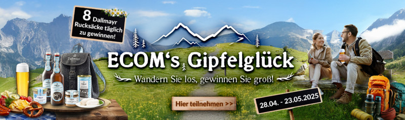 ECOM Aktion Gipfelglück 2025