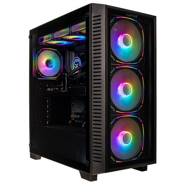 Captiva PC Ultimate Gaming R10-3263 (Ryzen 7 7800X3D/RTX5090 32GB GDDR7/SSD 1TB/32GB/WLAN/Windows 11 Home 64-bit)