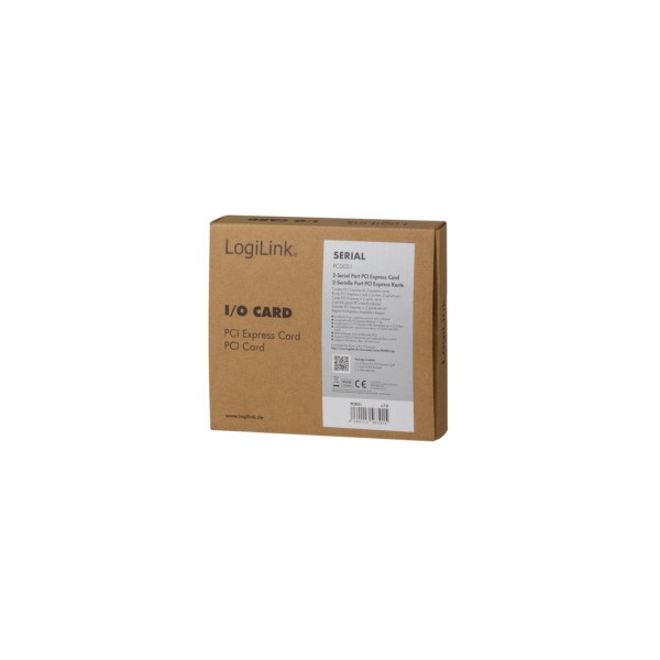 LogiLink PCI Express Karte 2x Seriell PC0031