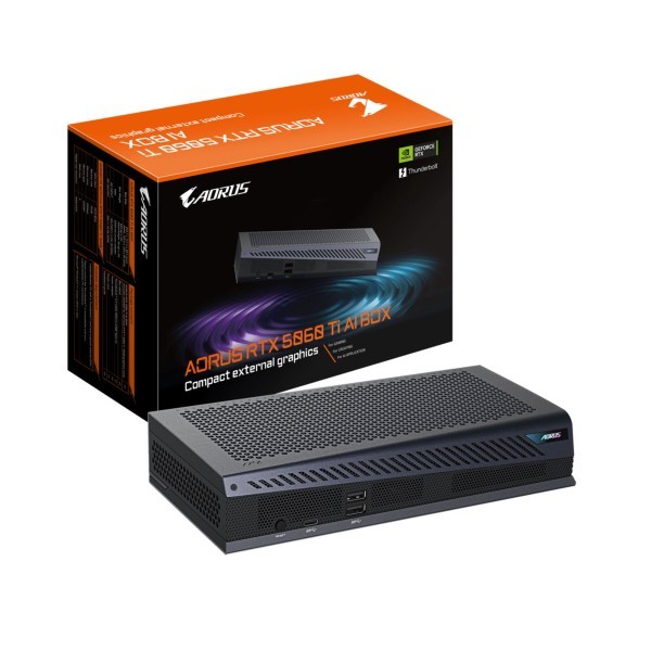 VGA Gigabyte GeForce® RTX 5060 TI 16GB Aorus AI BOX