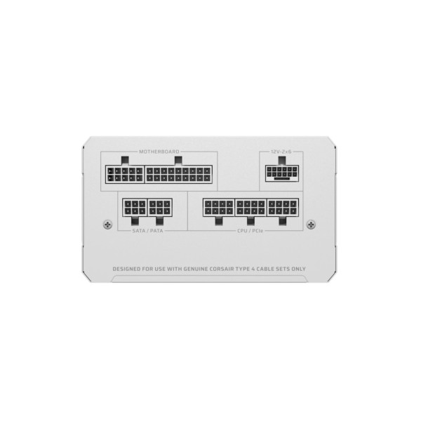 PC- Netzteil Corsair RM850e 80 PLUS Gold ATX3.1 (CP-9020293-EU) White