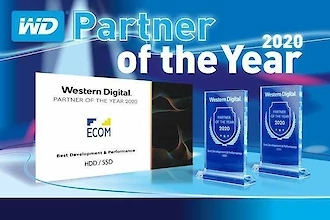 ECOM wurde von Western Digital zum "Partner of the Year 2020" gekürt!