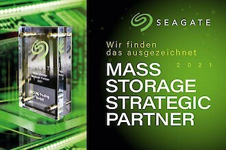 ECOM ist „Mass Storage Strategic Partner 2021“ von Seagate!